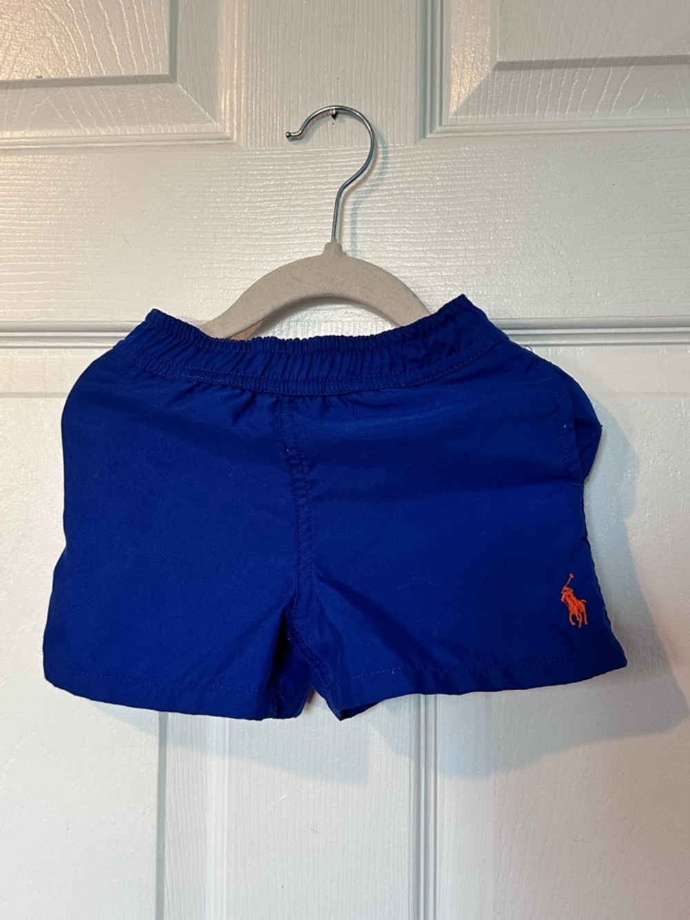 Polo by Ralph Lauren baby blue Orange Elastic Waist Shorts